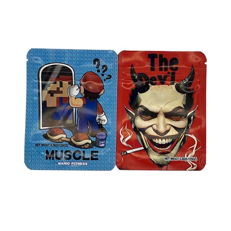 Chucky Doll 3.5G Weed Mylar Bags